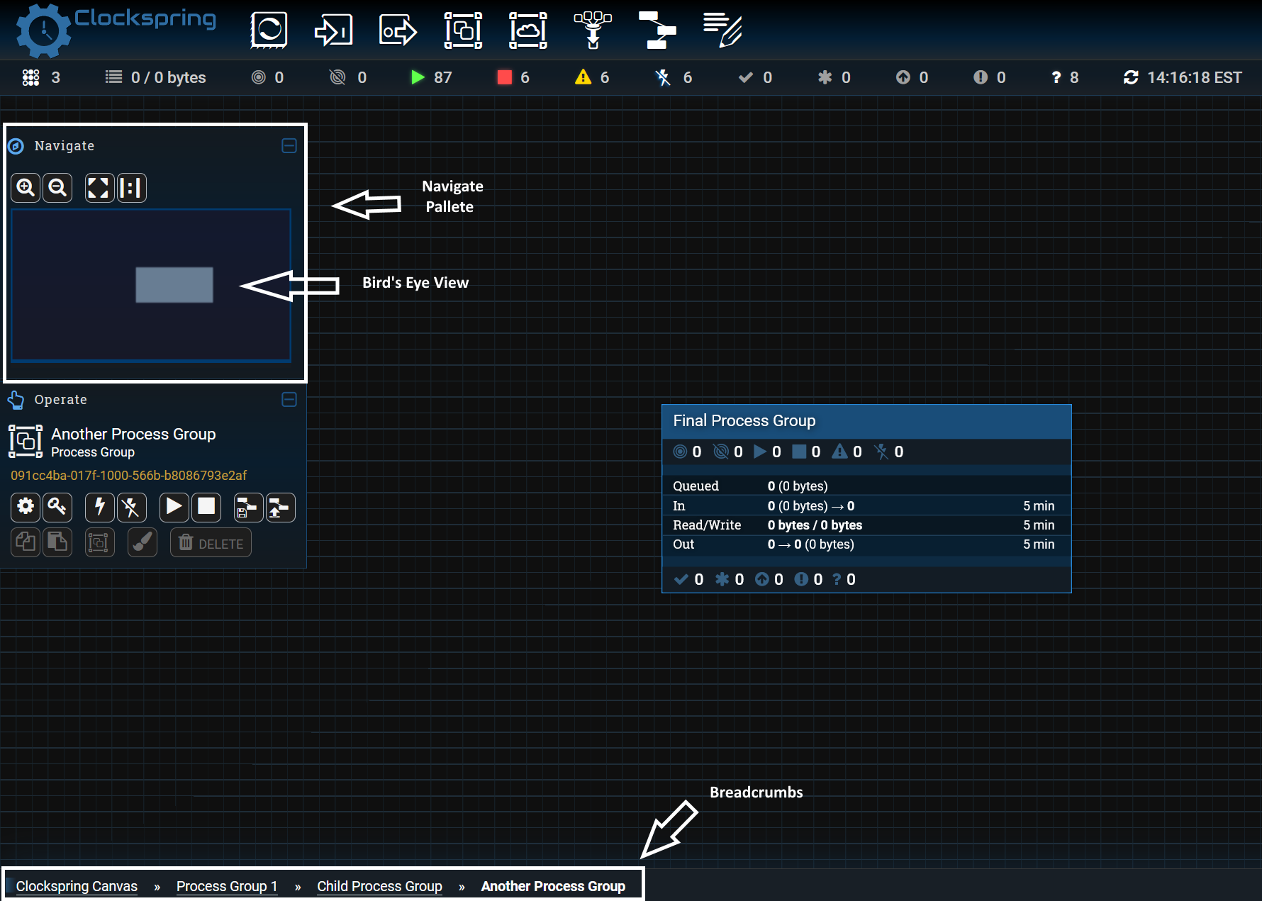 Clockspring Navigation