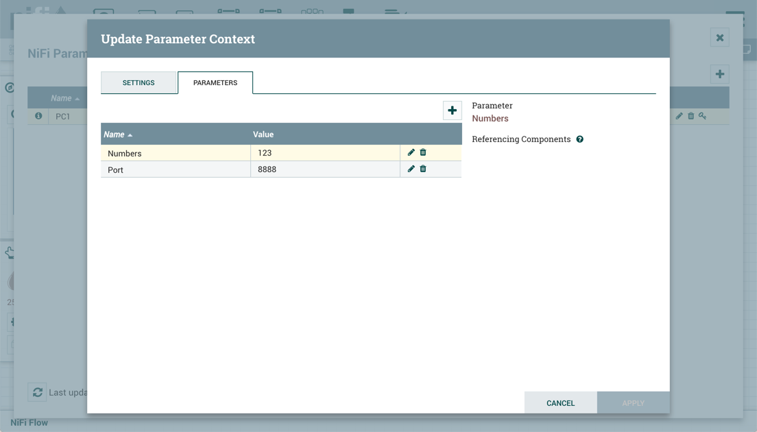 Clockspring PC1 Parameters