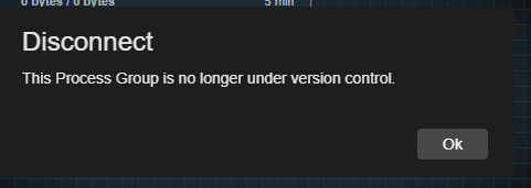 Disconnect Confirmation Dialog