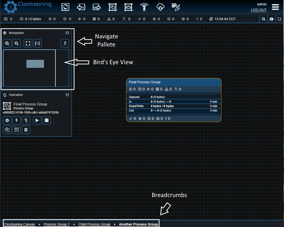 Clockspring Navigation