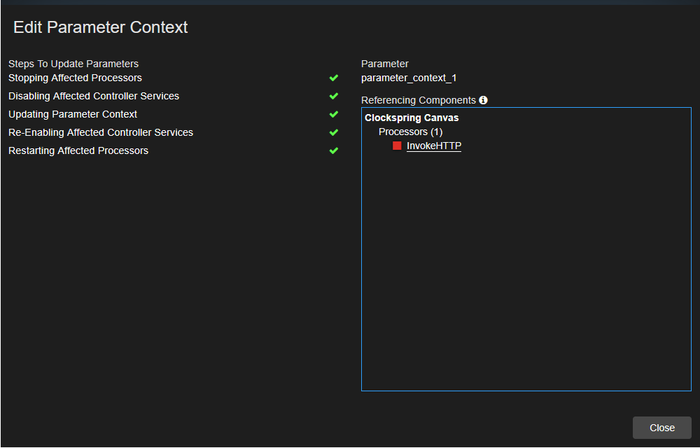Validate Affected Components