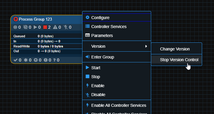 Stop Version Control