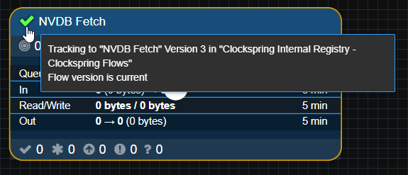 Version States Displayed